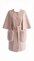Minimal Flare Silhouette Coat