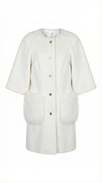 Minimal Flare Silhouette Coat