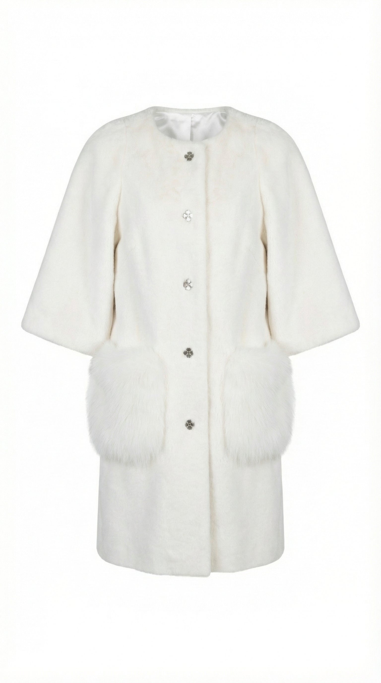 Minimal Flare Silhouette Coat