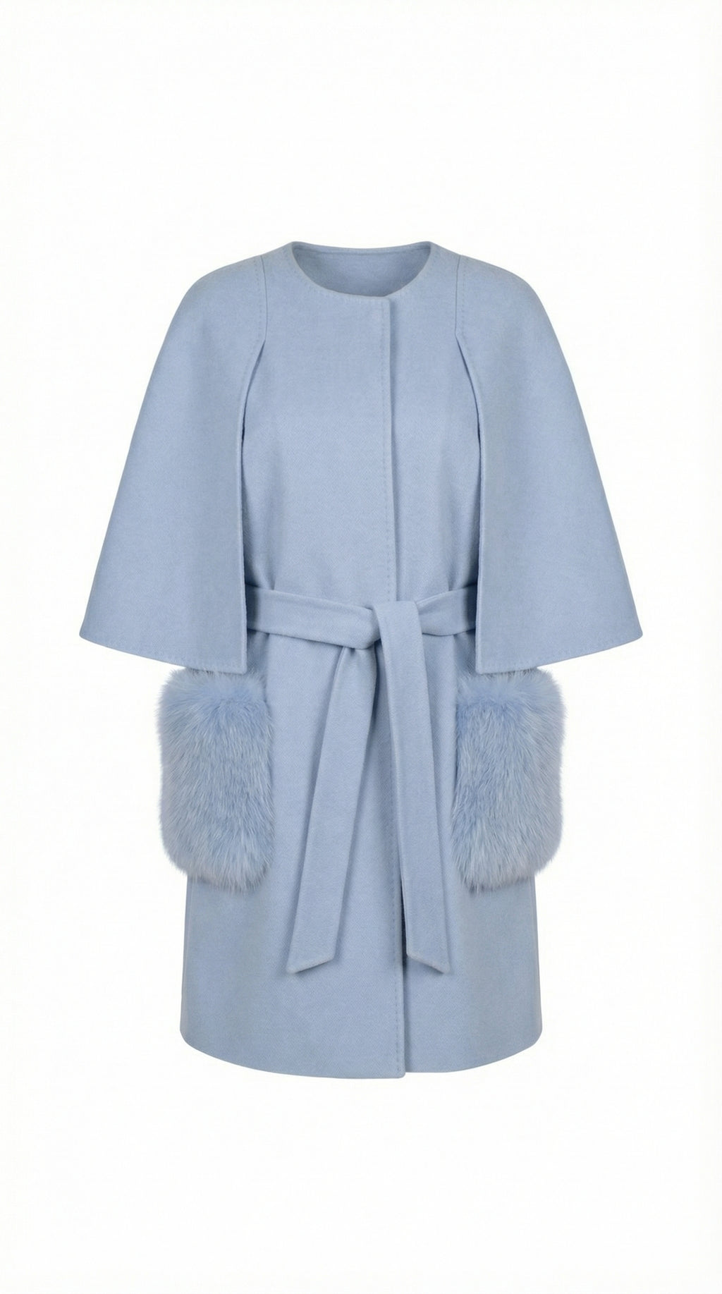 Minimal Flare Silhouette Coat