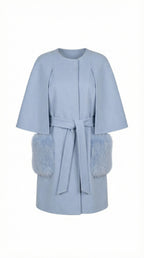 Minimal Flare Silhouette Coat