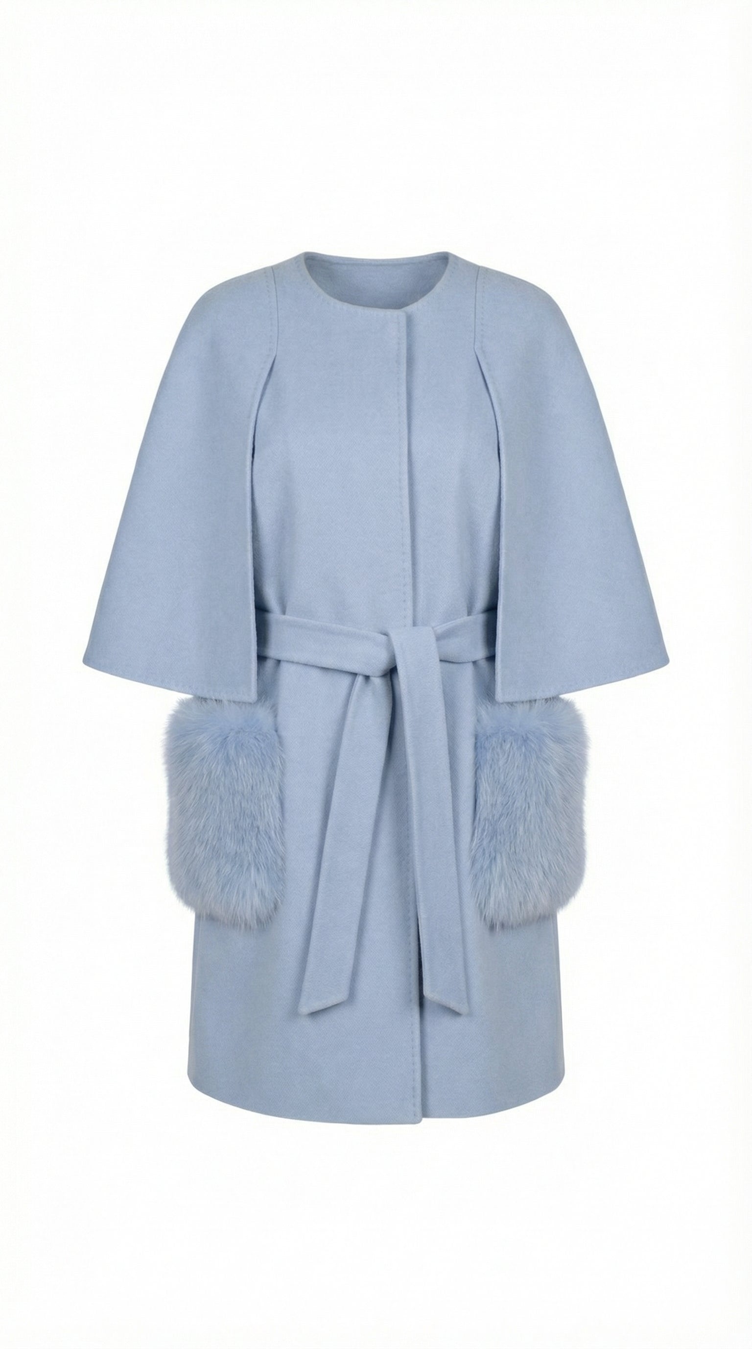 Minimal Flare Silhouette Coat