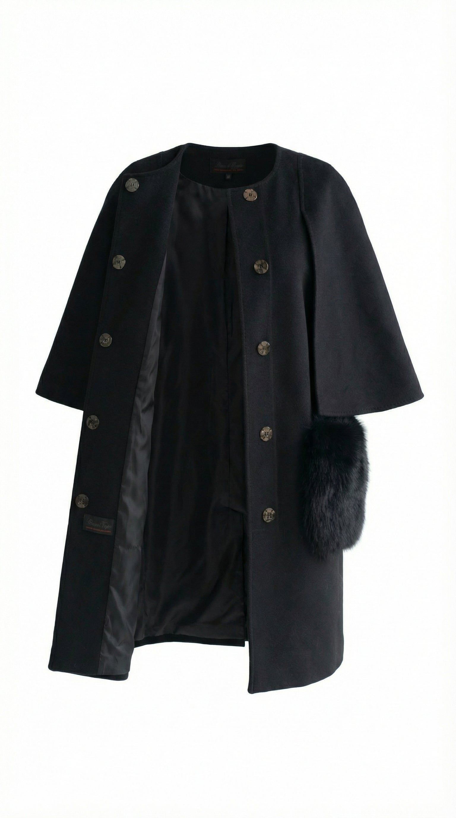 Minimal Flare Silhouette Coat