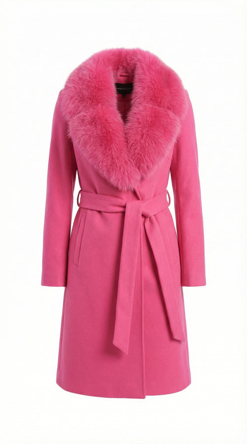 معطف أفيلين ثنائي التصميم