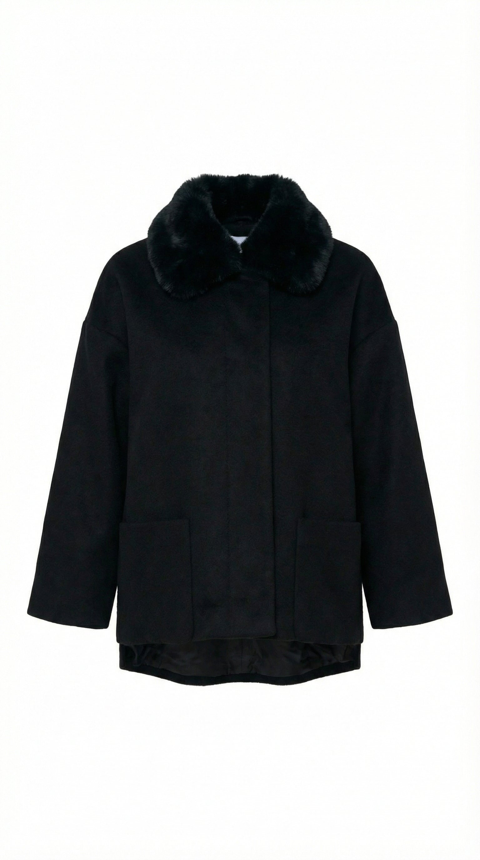 Prestige Collar Cashmere Coat