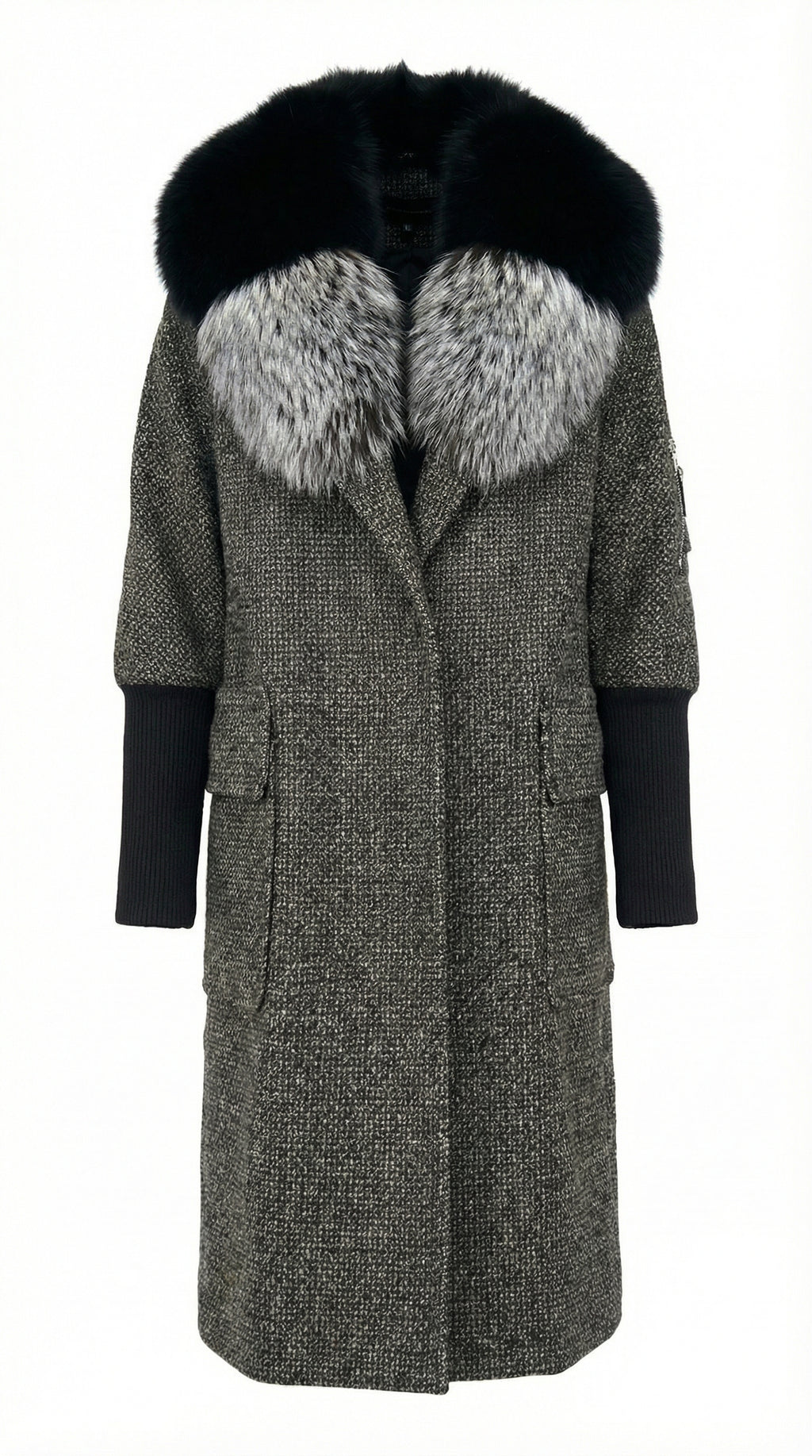 معطف أنيق بتصميم عصري