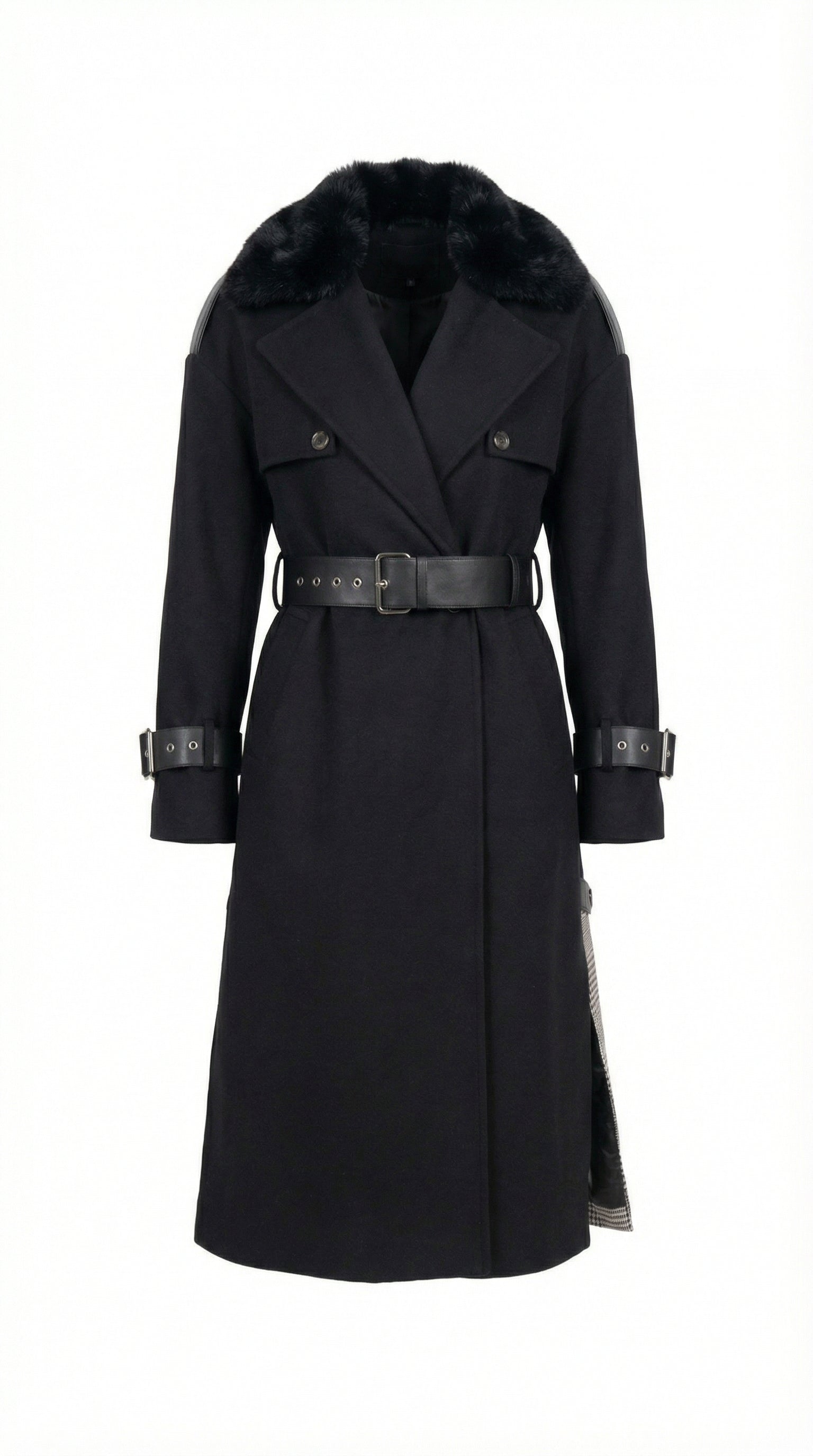 Timeless Form Belted Coat