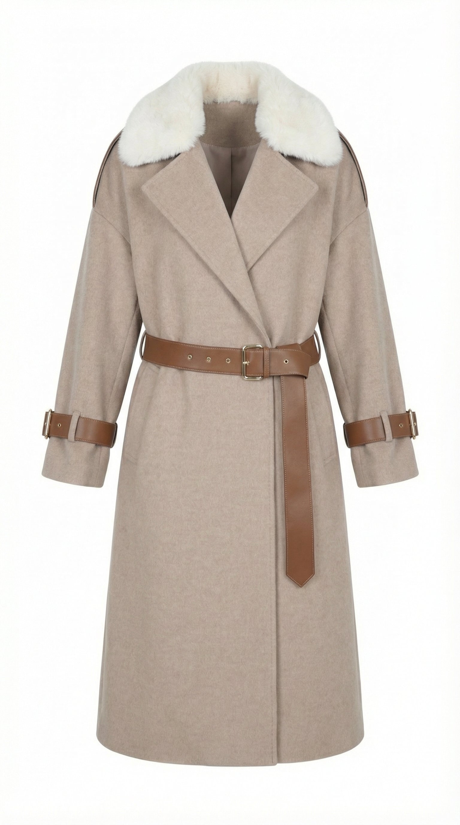 Timeless Form Belted Coat