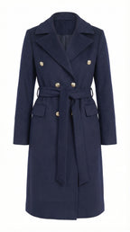 Noble Structure Fur Overcoat