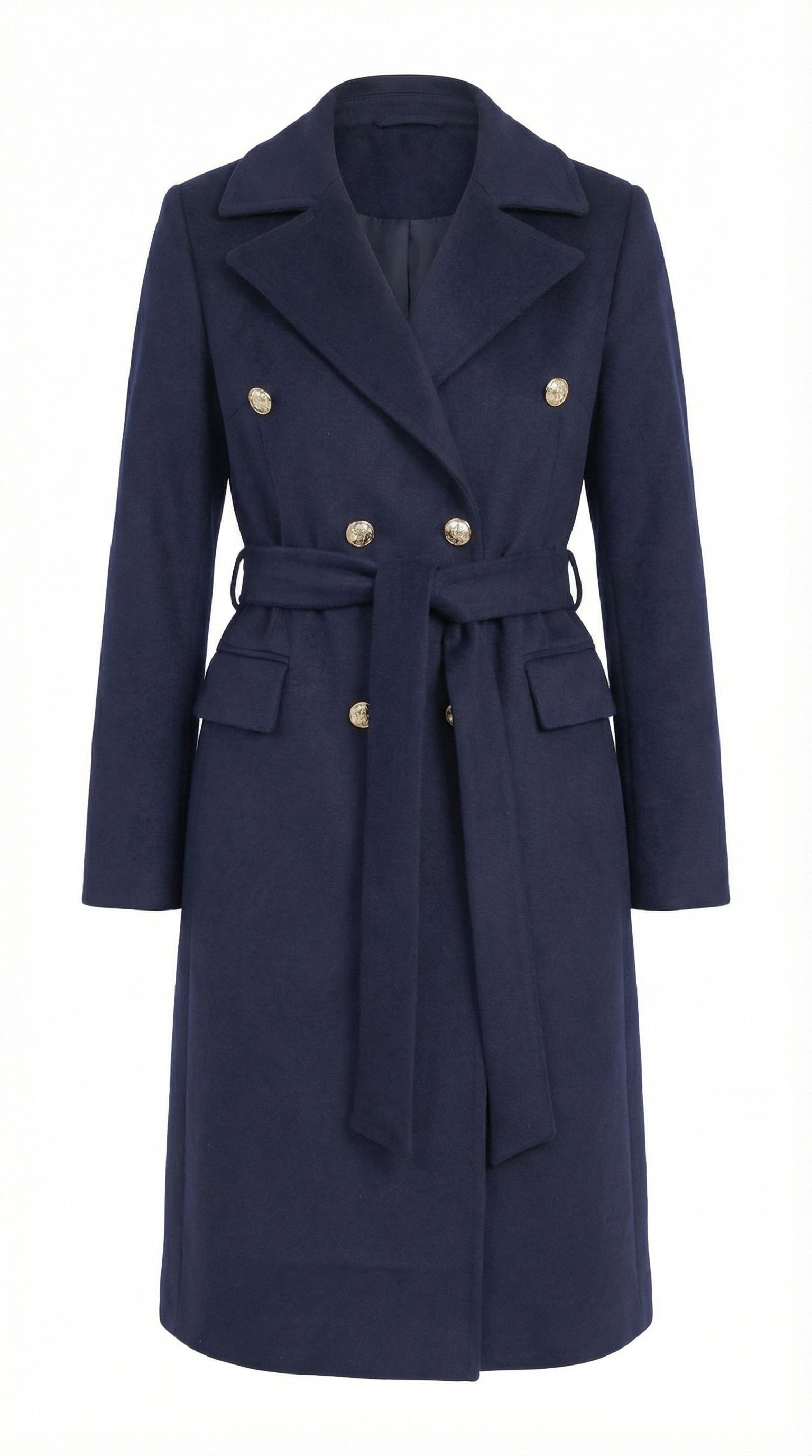 Noble Structure Fur Overcoat