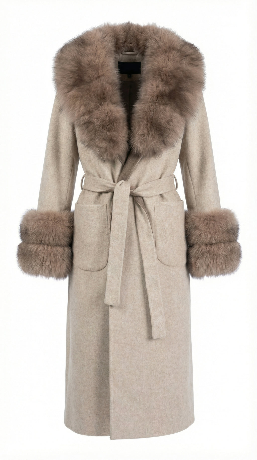 Valenza Fur Wrap Coat